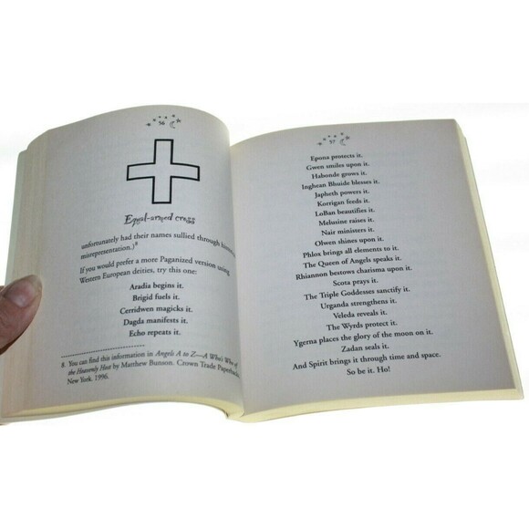 Silver's Spells for Prosperity by Ravenwolf, Silver Paperback Book GUC Free Ship - Picture 2 of 4